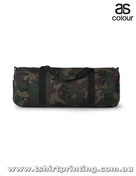 ASColour Cylinder Area Camo Duffel Bag